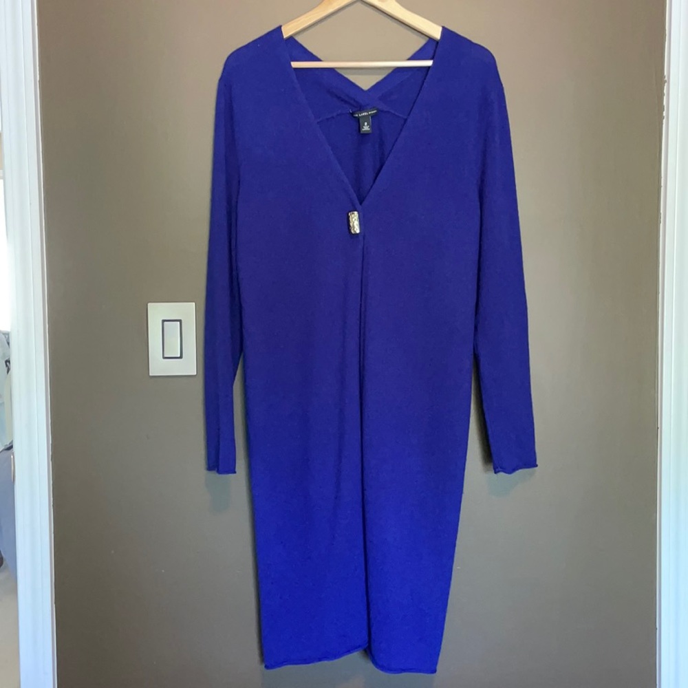 Chico’s Cerulean Cashmere Cardigan